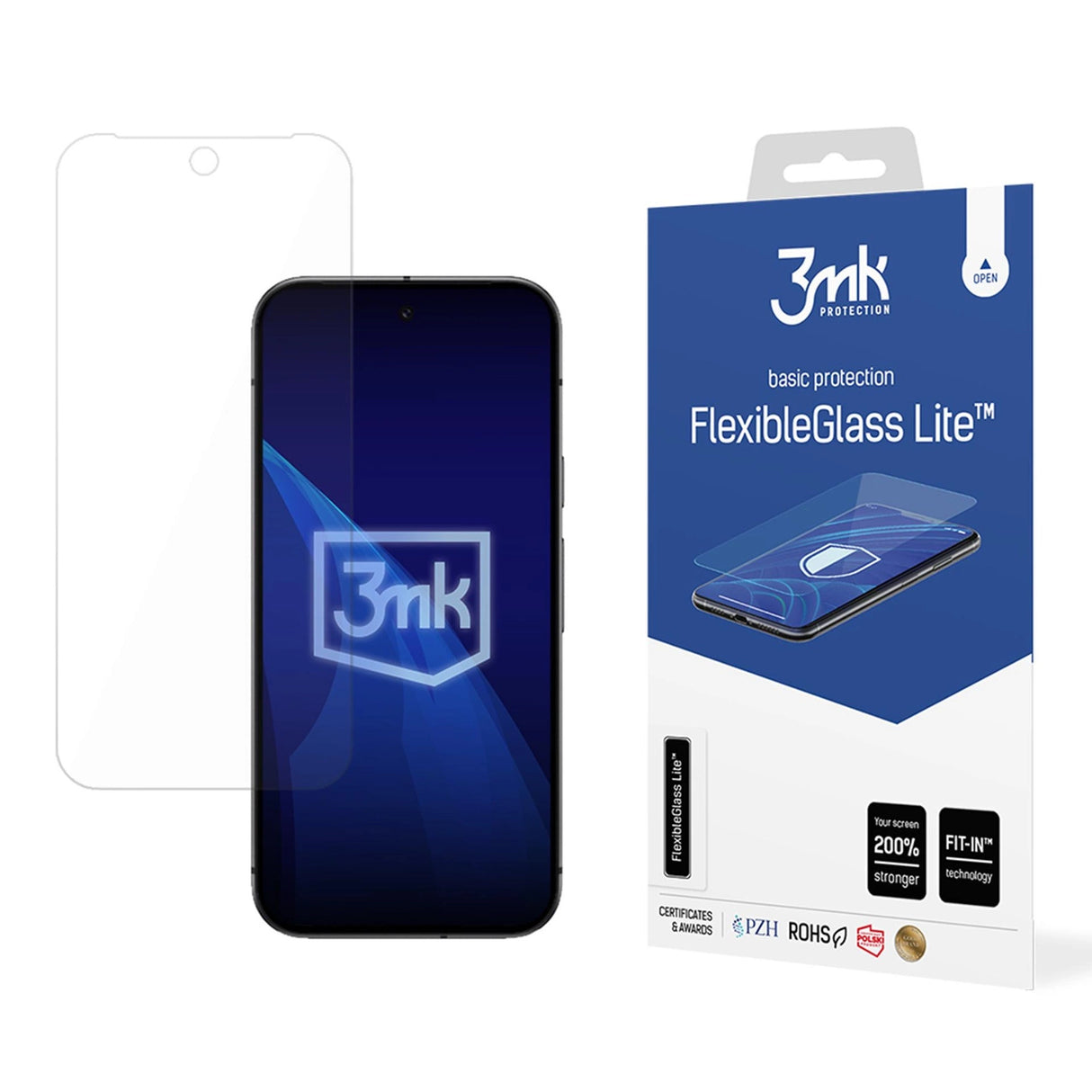 Hybridglas 3mk FlexibleGlass Lite til Google Pixel 9A