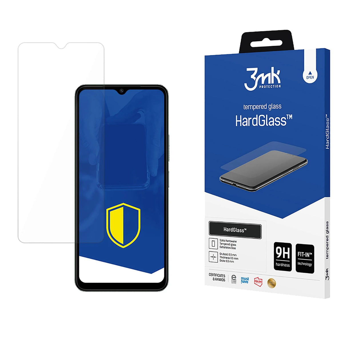 Hærdet glas 3mk HardGlass til Xiaomi Redmi A3 Pro