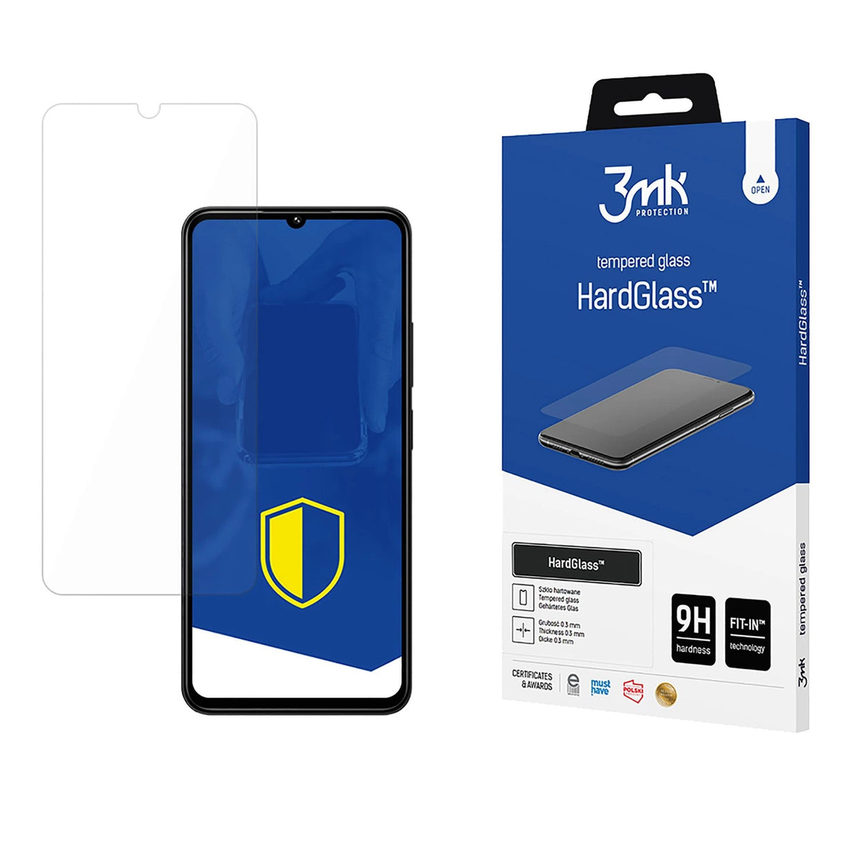 3mk HardGlassTM hærdet glas til Xiaomi Redmi A4