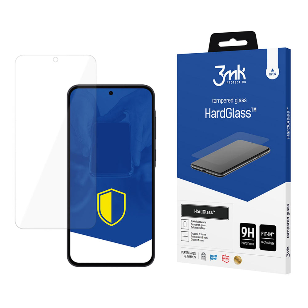 Hærdet glas 3mk HardGlassTM til Samsung Galaxy A36 / A56