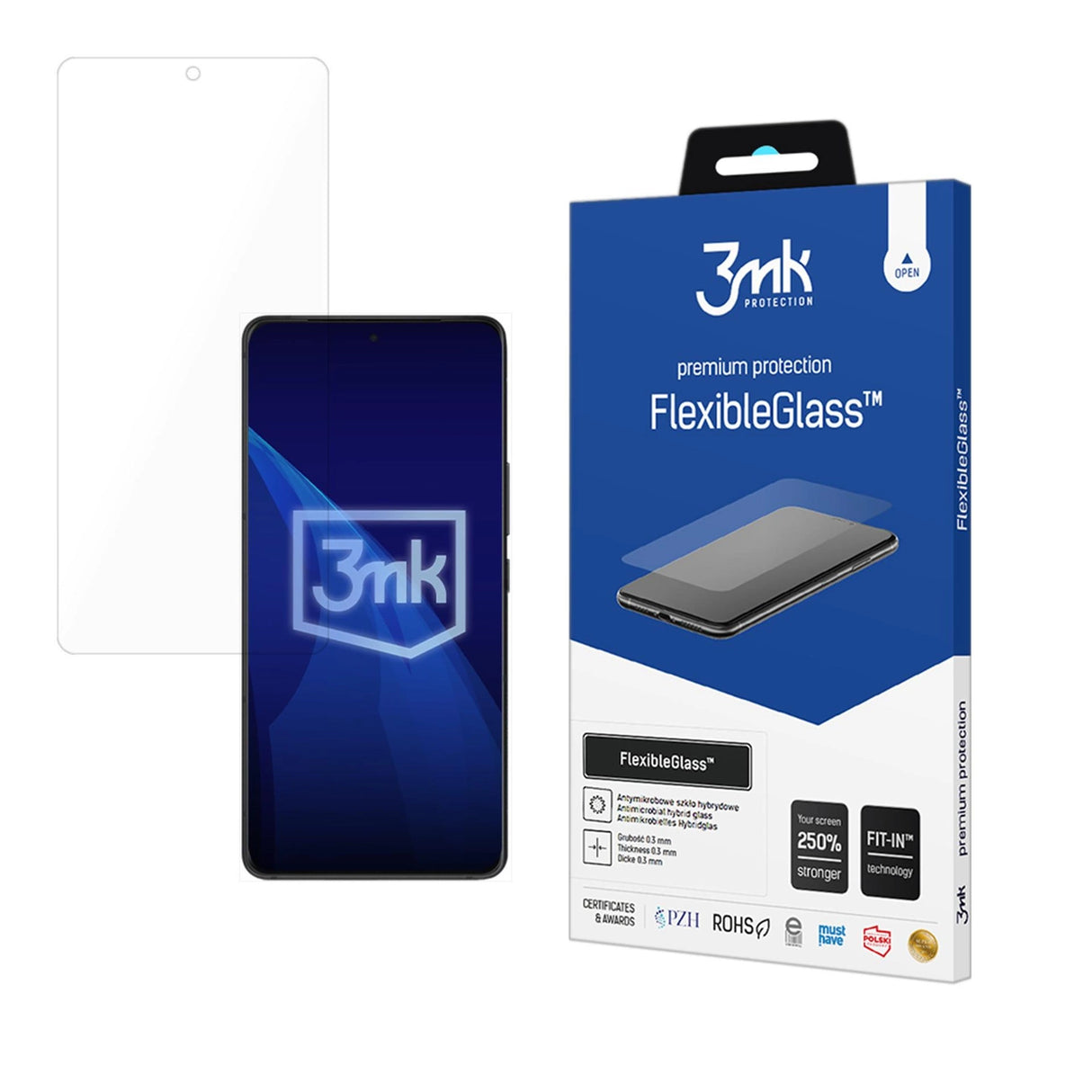 Hybridglas 3mk FlexibleGlass til Asus ROG Phone 9/9 Pro