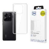 3mk Clear Case til Xiaomi Redmi Note 14 5G - gennemsigtig