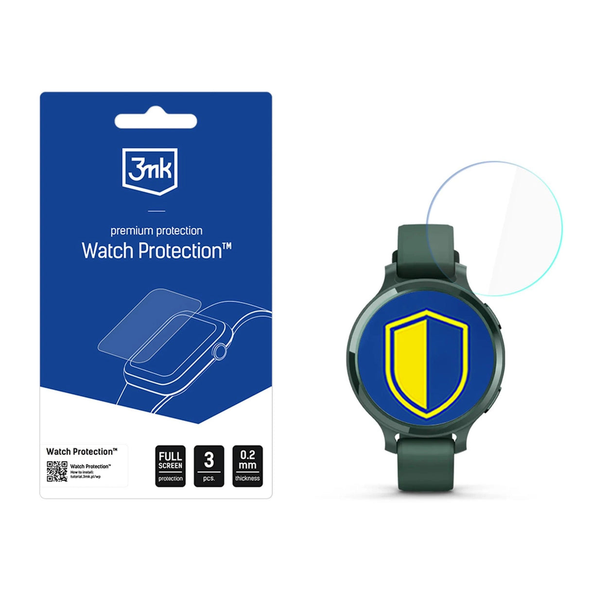 3mk Watch Protection ARC beskyttelsesfolie til Garmin Lily 2 Active