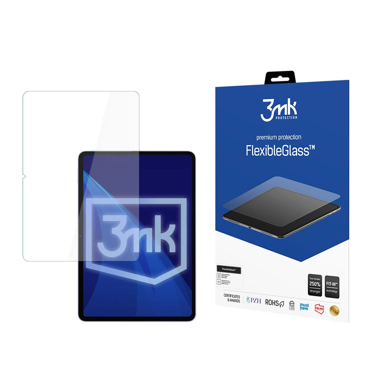 Hybridglas 3mk FlexibleGlass til Xiaomi Pad 7/7 Pro - op til 13"