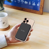 Powerbank Tech-Protect PB24 LifeMag QI2 MagSafe 10000 mAh - sort