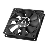 ARCTIC P8 Slim PWM PST Fan 1-pack Sort 80 mm