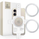 Tech-Protect MMP-110 2in1 MagSafe Ring - Sølv / Sølv