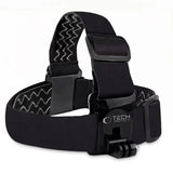 Tech-Protect GA100 Head Mount til GoPro / DJI - sort