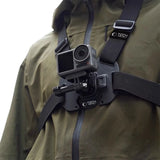 Tech-Protect GA100 Chest Mount til GoPro / DJI - sort