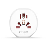 Tech-Protect Universal Travel Adapter til EU - hvid