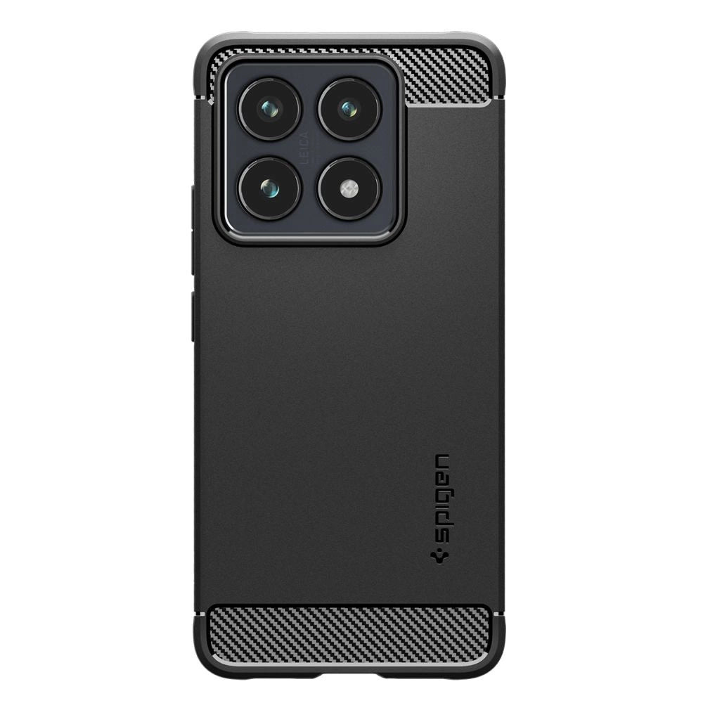 Spigen Rugged Armor Case til Xiaomi 14T Pro - Matte Black