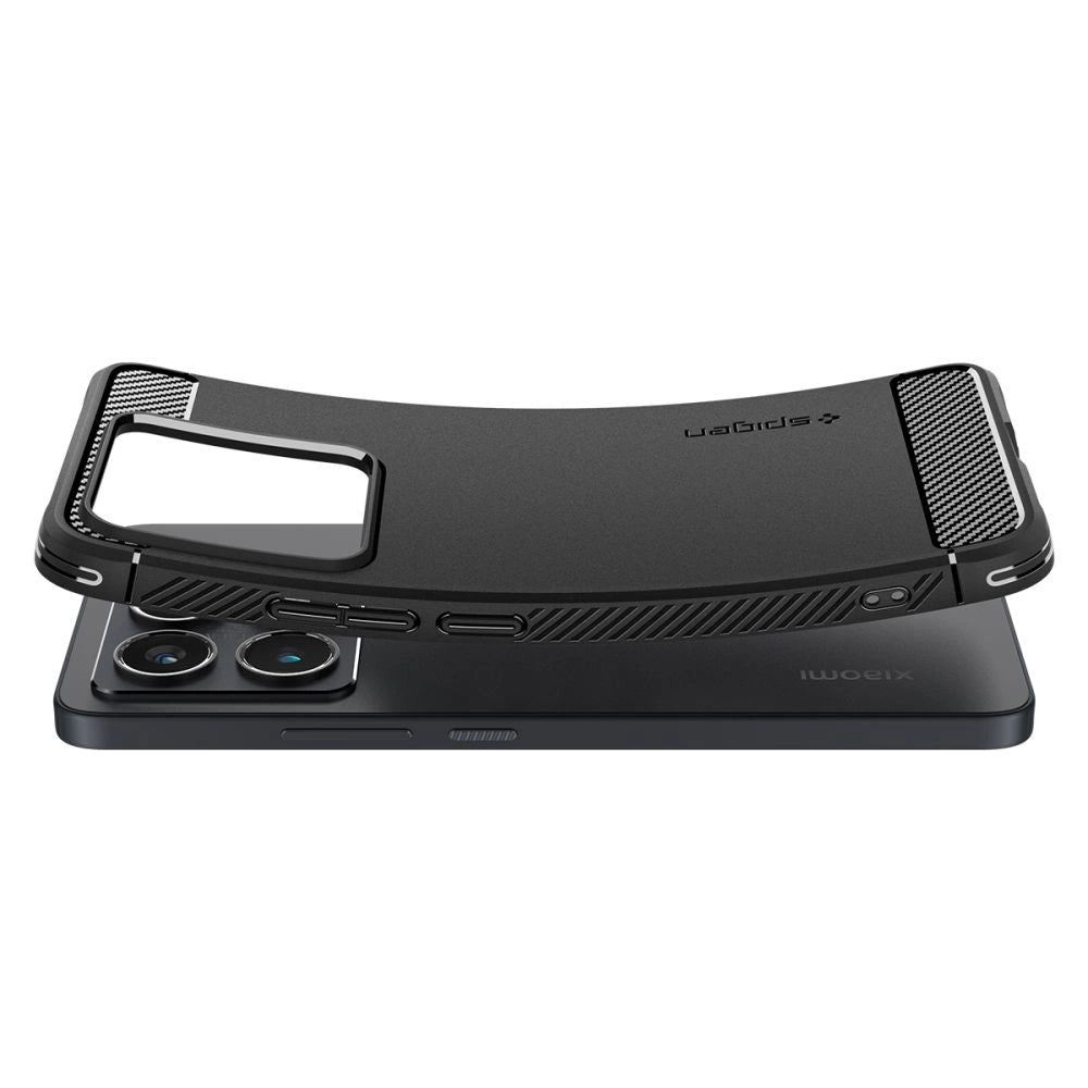 Spigen Rugged Armor Case til Xiaomi 14T Pro - Matte Black