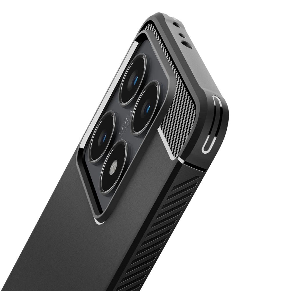 Spigen Rugged Armor Case til Xiaomi 14T Pro - Matte Black