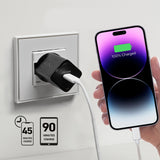 SBS TETRGAN1C20K 20W GaN USB-C Wall Charger med Power Delivery - sort