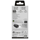 SBS TECABLETISSUETCC2G Kabel 2 x USB-C 2m 60W med strømforsyning - Grå
