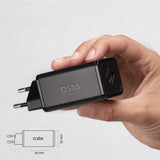 SBS TETRGAN1C65W 65W GaN Power Delivery Charger - sort