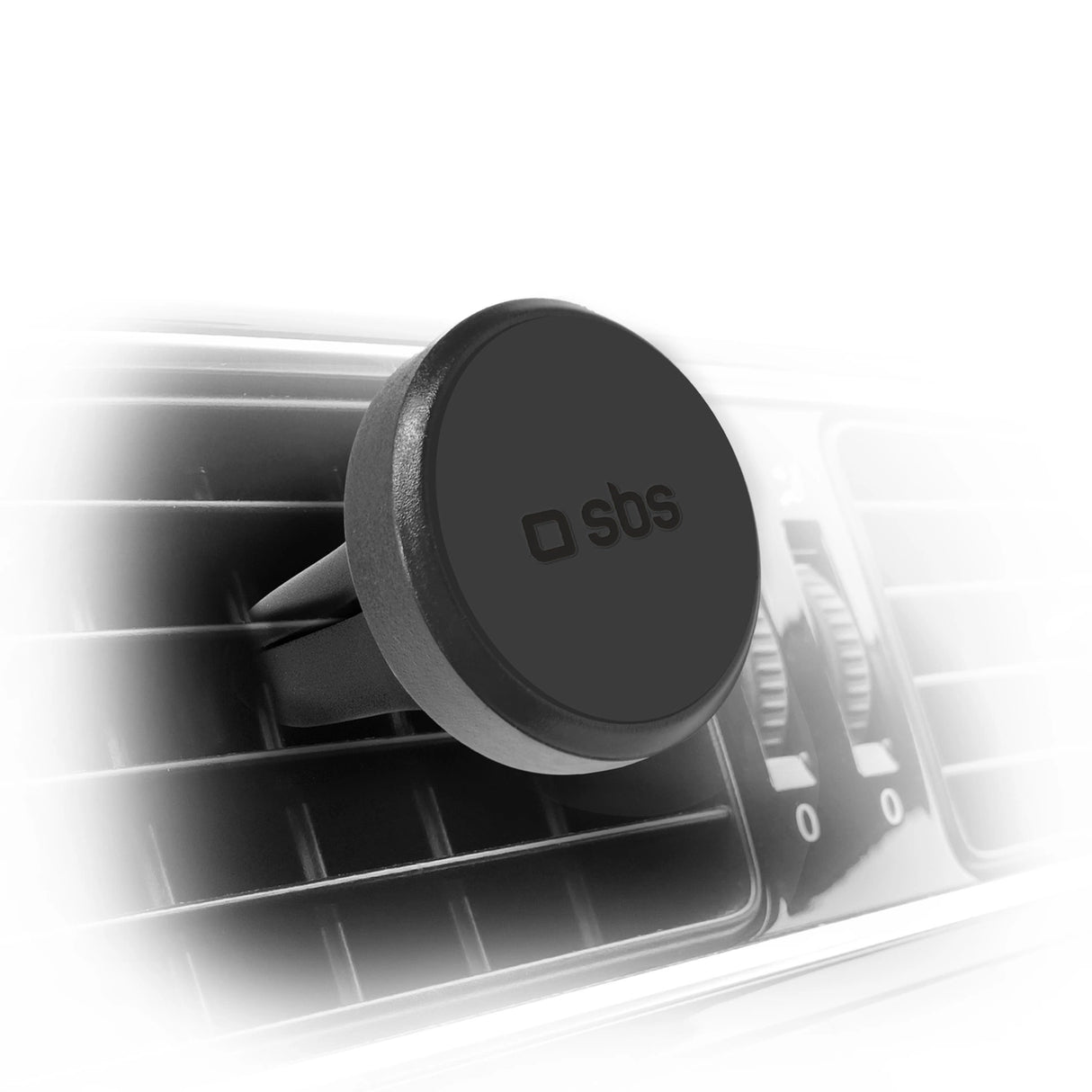 SBS TESUPPEASYMAGK smartphone holder magnetisk, til luftventil - sort
