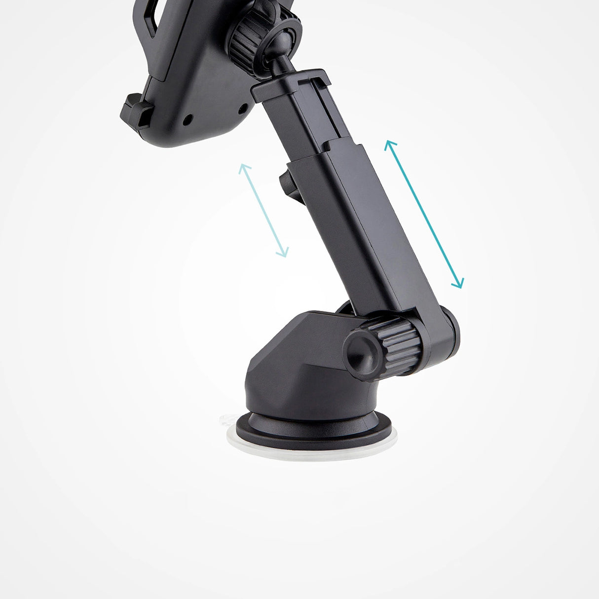 SBS TEHWSUPWIND smartphone holder teleskopisk med sugekop - sort