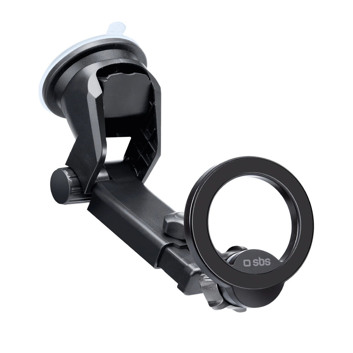 SBS TESUPMAGRINGEXT Smartphone holder til instrumentbræt og forrude, MagSafe kompatibel - sort
