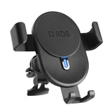 Smartphone holder med induktiv oplader SBS TESUPWIR10CLIPSTG 10W - sort