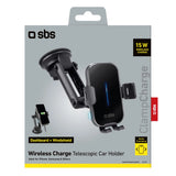 SBS TESUPEXTWIR15W 15W trådløs opladerholder - sort