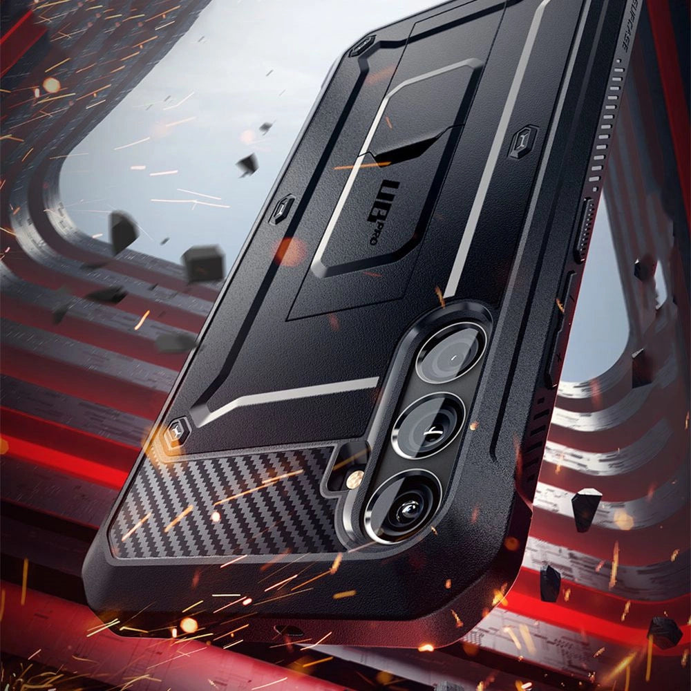 Supcase Unicorn Beetle Pro Case til Samsung Galaxy S24 FE - sort