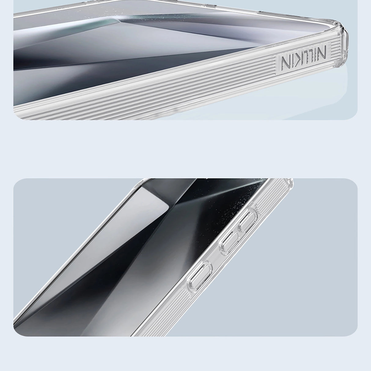 Nillkin Nature TPU Pro Magnetic Case med MagSafe til Samsung S25+ - hvid