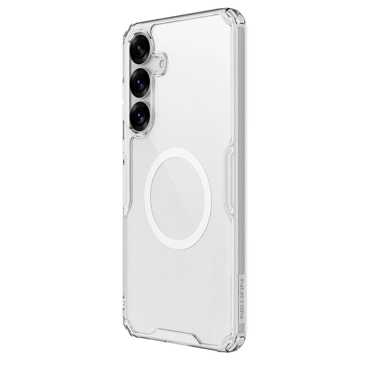 Nillkin Nature TPU Pro Magnetic Case med MagSafe til Samsung S25+ - hvid