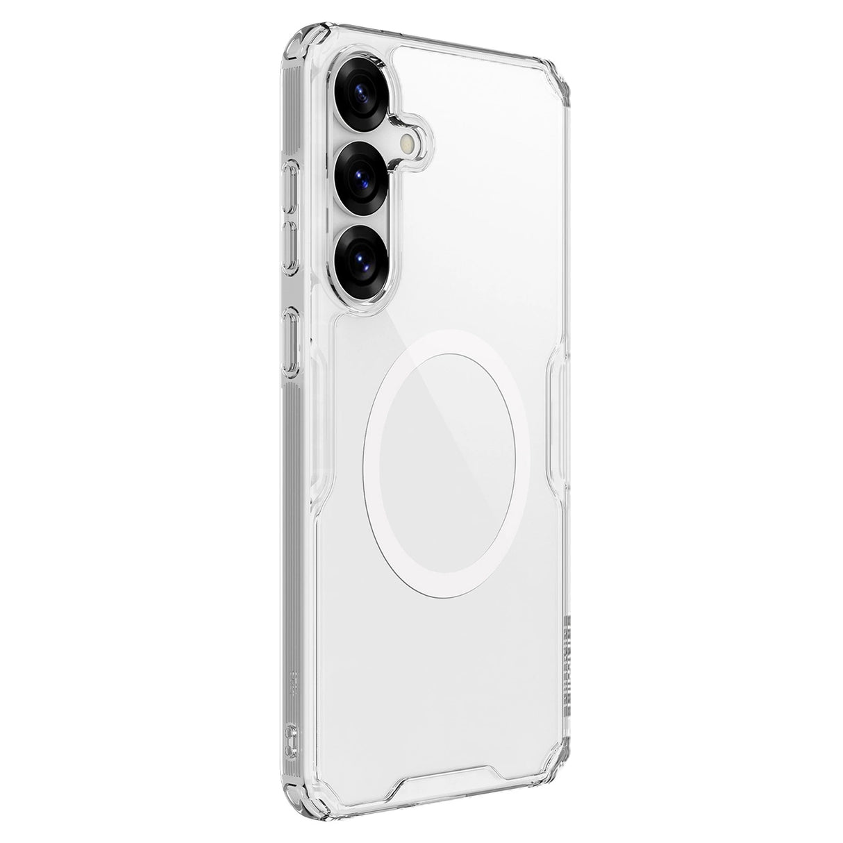 Nillkin Nature TPU Pro Magnetic Case med MagSafe til Samsung S25+ - hvid