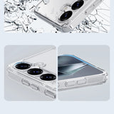 Nillkin Nature TPU Pro Magnetic Case med MagSafe til Samsung S25+ - hvid
