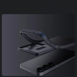 Nillkin CamShield Pro Case til Samsung Galaxy S25 med kameraomslag - sort