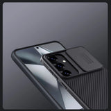 Nillkin CamShield Pro Case til Samsung Galaxy S25 med kameraomslag - sort