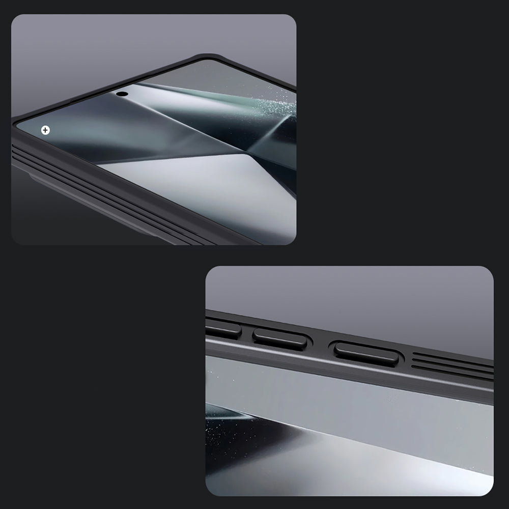 Nillkin CamShield Pro Case for Samsung S25 Ultra with Camera Cover - Black