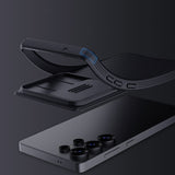 Nillkin CamShield Pro Case for Samsung S25 Ultra with Camera Cover - Black