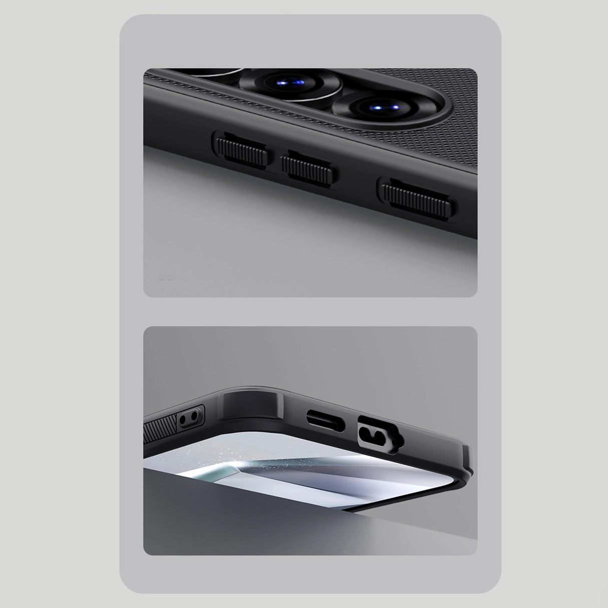 Nillkin Super Frosted Shield Pro Magnetic Case til Samsung S25 med MagSafe - sort