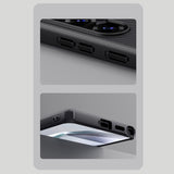 Nillkin Super Frosted Shield Pro Magnetic Case til Samsung S25 Ultra med MagSafe - sort