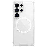 Nillkin Nature TPU Pro Magnetic Case med MagSafe til Samsung Galaxy S25 Ultra - Hvid