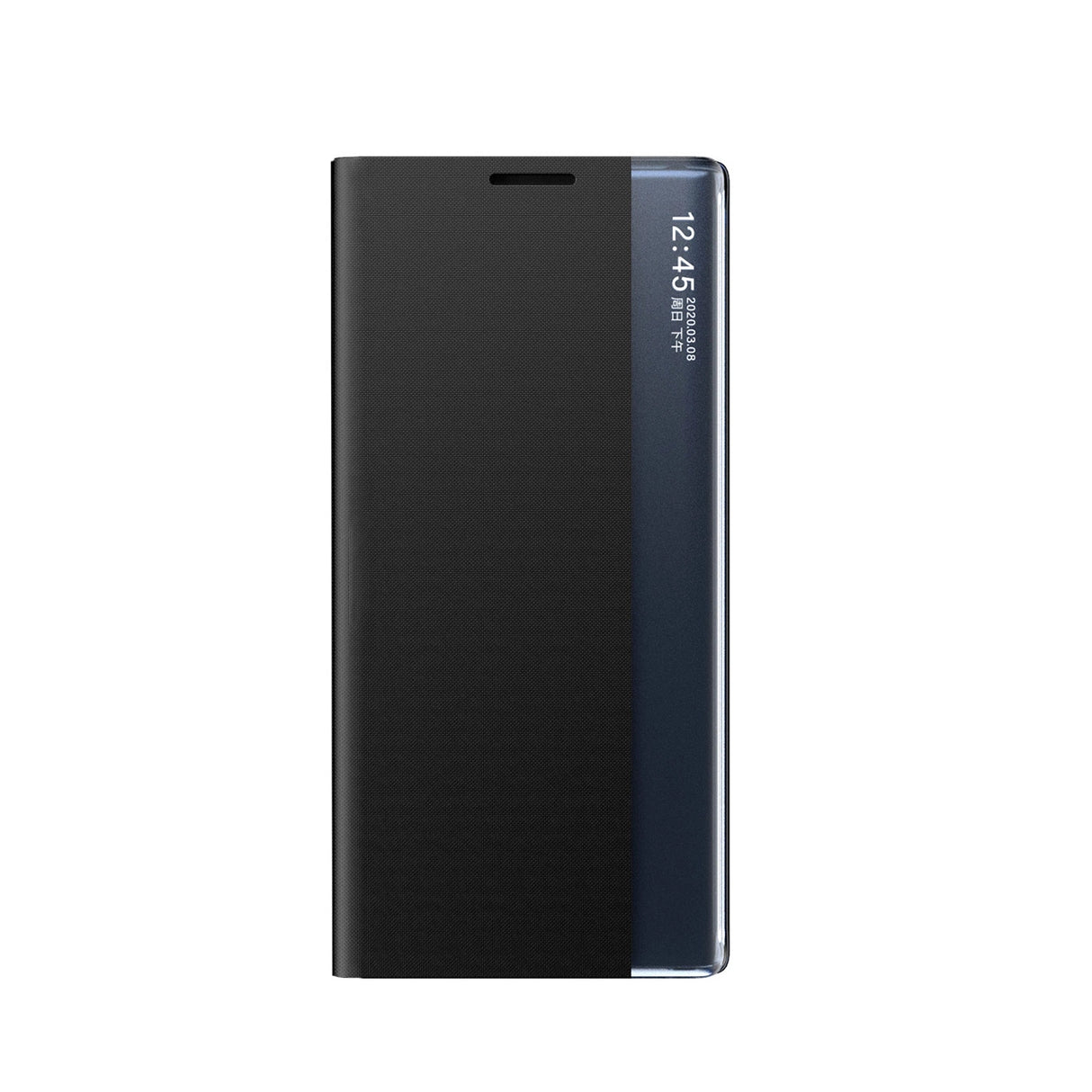 Ny Sleep Case Flip Cover med Stand Function til Samsung Galaxy A36 - sort