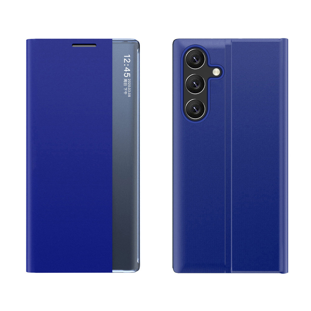 Ny Sleep Case Flip Cover med Stand Function til Samsung Galaxy A36 - Blå