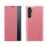 Ny Sleep Case Flip Cover med Stand Function til Samsung Galaxy A36 - Pink