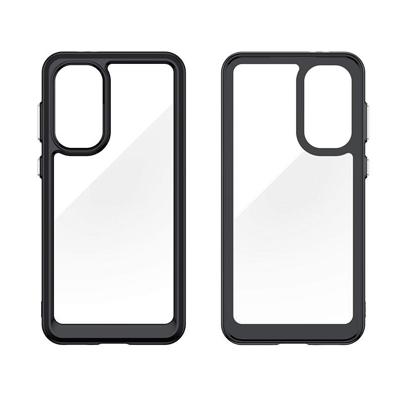 Outer Space Case til Samsung Galaxy A36 Cover med Flexible Frame - sort