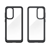 Udendørs rumkasse til Samsung Galaxy A36 Cover med fleksibel ramme - sort