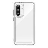 Udendørs rumkasse til Samsung Galaxy A36 Cover med fleksibel ramme - gennemsigtig