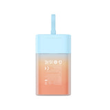 Baseus Popsicle 5200mAh 20W Powerbank med indbygget lynkabel (+ hvid Baseus Simple USB-C - USB-C 60W / 20V / 3A / 30cm kabel) - Blå-Orange