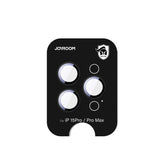 Joyroom JR-MFY0244 Glass skærmbeskytter til iPhone 15 Pro/15 Pro Max-linser - Grafit