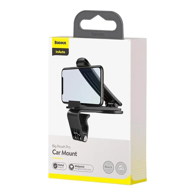 Baseus Big Mouth Pro bilholder (sort)