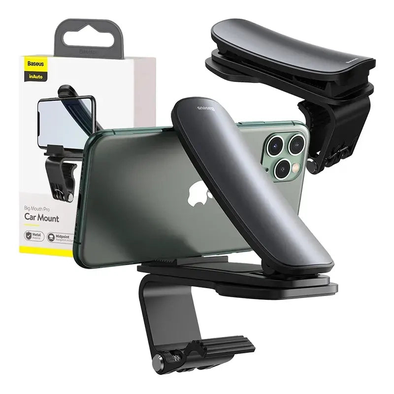 Baseus Big Mouth Pro bilholder (sort)