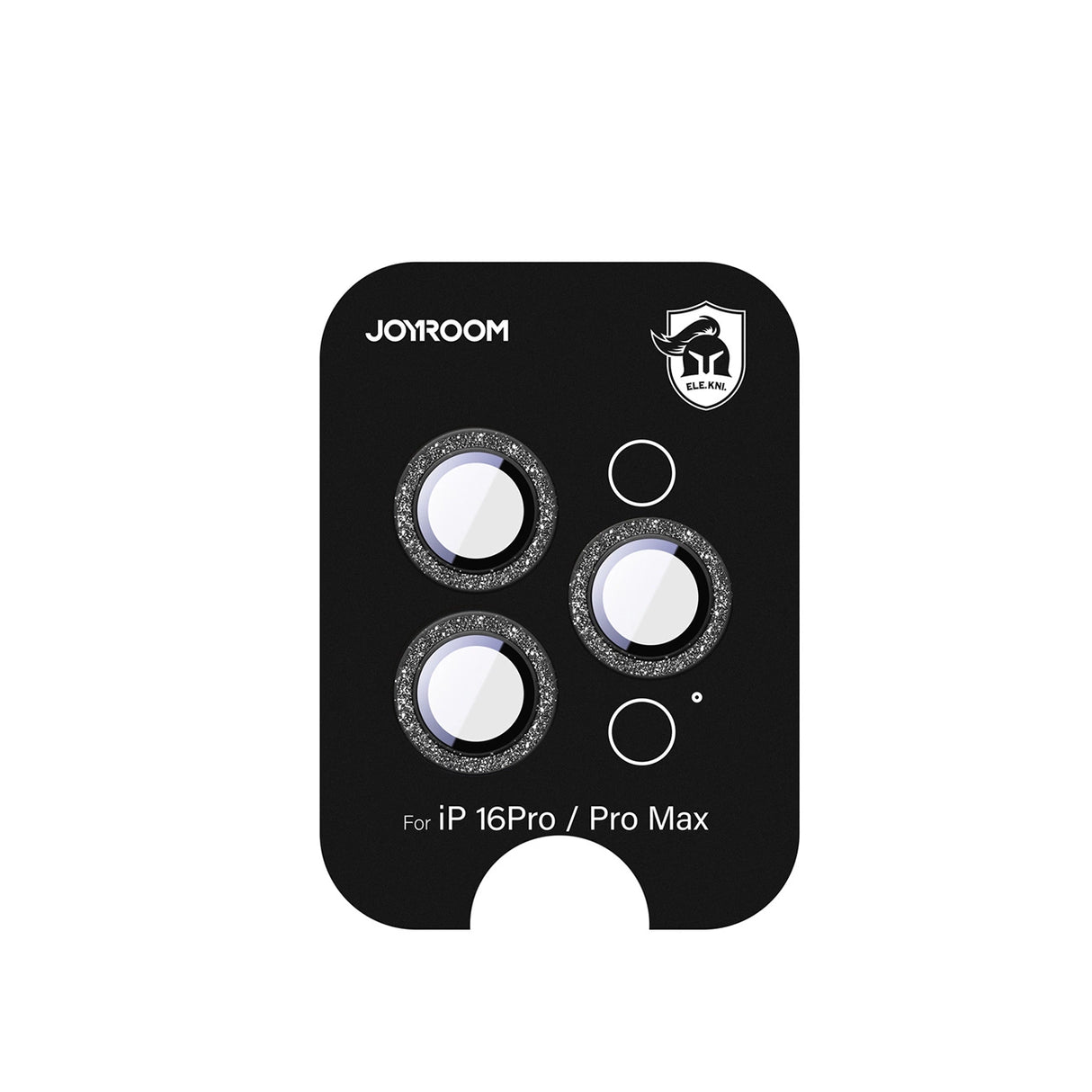 Joyroom JR-MSF0303 Glass skærmbeskytter til iPhone 16 Pro/16 Pro Max-objektiver - sort