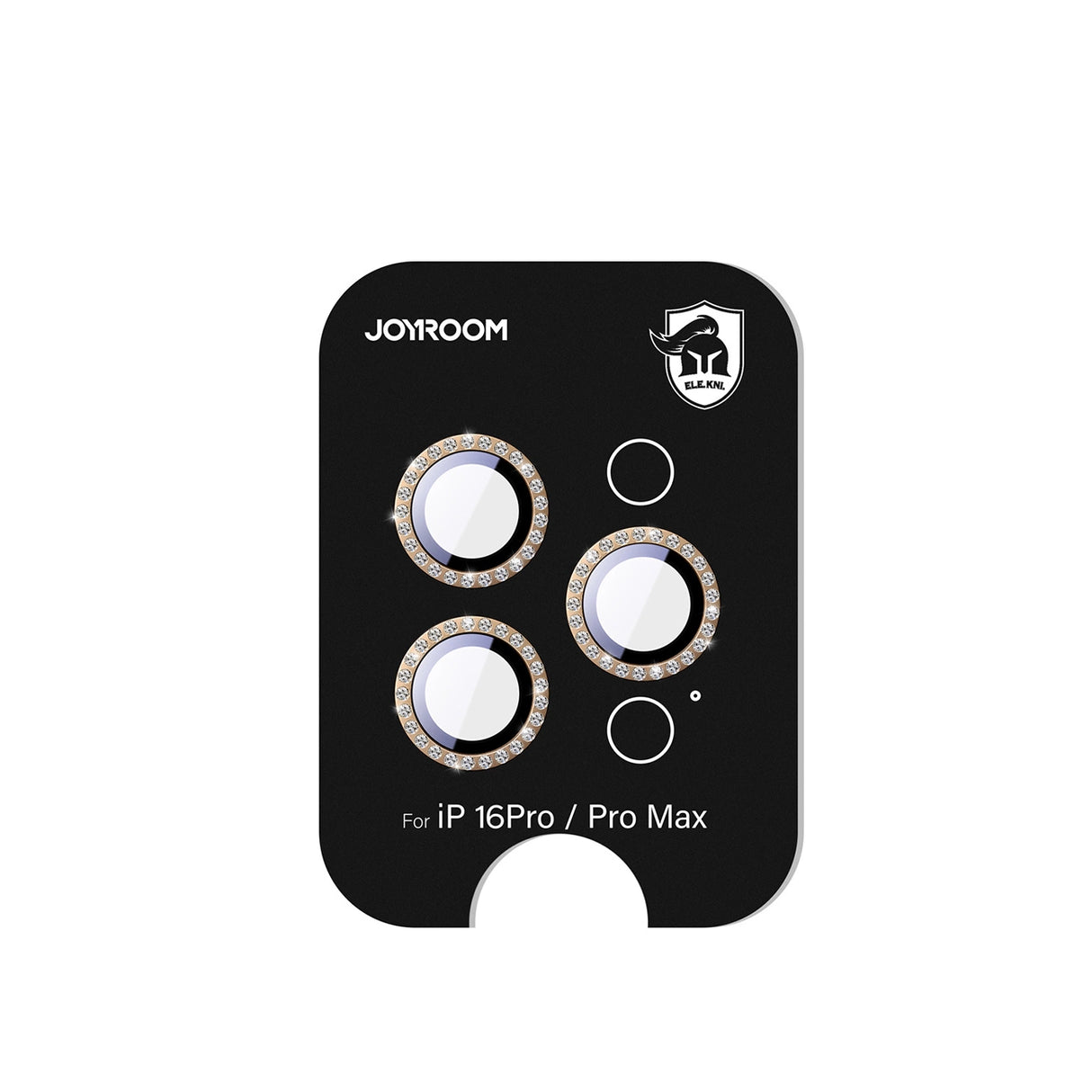 Joyroom JR-MSJ0310 Glasskærmbeskytter til iPhone 16 Pro/16 Pro Max Linser - Brunt