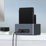 Orico 6656C3-C 5-Bay Docking Station with Offline Clone Function 2.5"/3.5" SATA HDD/SSD - Gray
